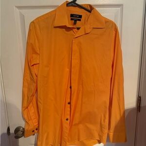 Apt. 9 Men's Vibrant Orange Dress Shirt